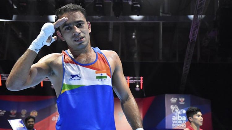 ലോ​ക ബോ​ക്​​സി​ങ്​ ചാ​മ്പ്യ​ൻ​ഷി​പ്പ്: ഇ​ന്ത്യ​യു​ടെ അ​മി​ത്​ പ​ൻ​ഗാ​ൽ ഇടിക്കൂട്ടിലേക്ക്