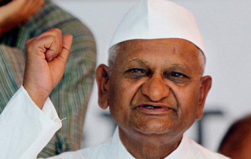 അണ്ണാ ഹസാരെ കാർഷിക നിയമങ്ങൾക്കെതിരെ പ്രഖ്യാപിച്ച സമരം പിൻവലിച്ചു; ബി.ജെ.പിയുമായുള്ള ചർച്ചയെ തുടർന്നെന്ന്​ ആരോപണം