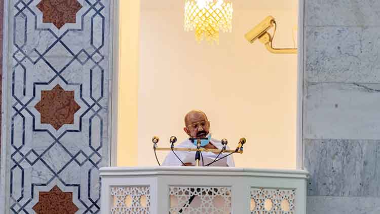 വിപത്തുകൾക്കുമുന്നിൽ ക്ഷമ പാലിക്കുന്നവരാണ്​ ദൈവഭക്തർ –അറഫ പ്രഭാഷണത്തിൽ ശൈഖ്​ അബ്​ദുല്ല