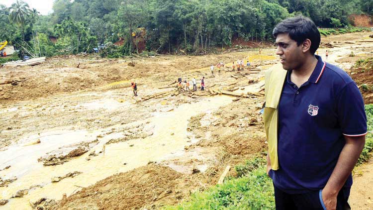 പുത്തുമല: തിരച്ചില്‍ തുടരുന്നു