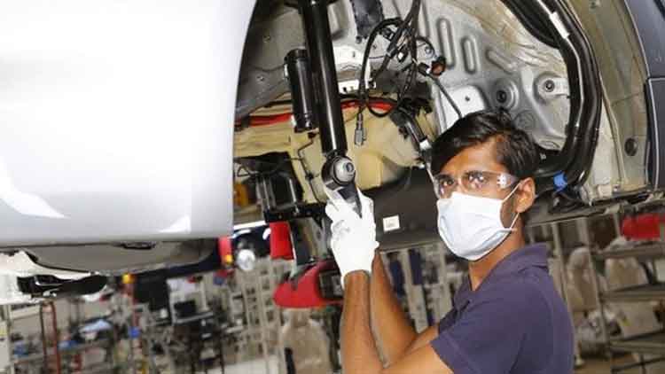 ബി.എം.ഡബ്ല്യു ചെ​ന്നൈ  പ്ലാൻറിൽ നിർമാണം പുനരാരംഭിച്ചു