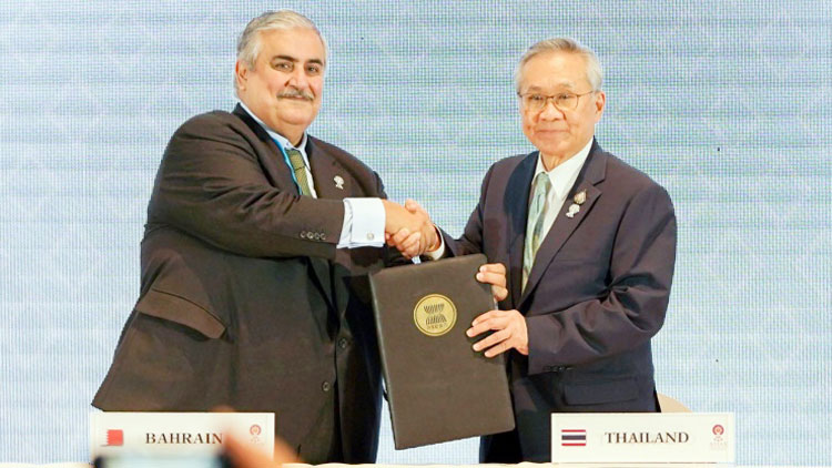 തെ​ക്ക് കി​ഴ​ക്ക​ന്‍ ഏ​ഷ്യ സൗ​ഹൃ​ദ ക​രാ​റി​ല്‍  ബ​ഹ്റൈ​ന്‍ ഒ​പ്പു​വെ​ച്ചു