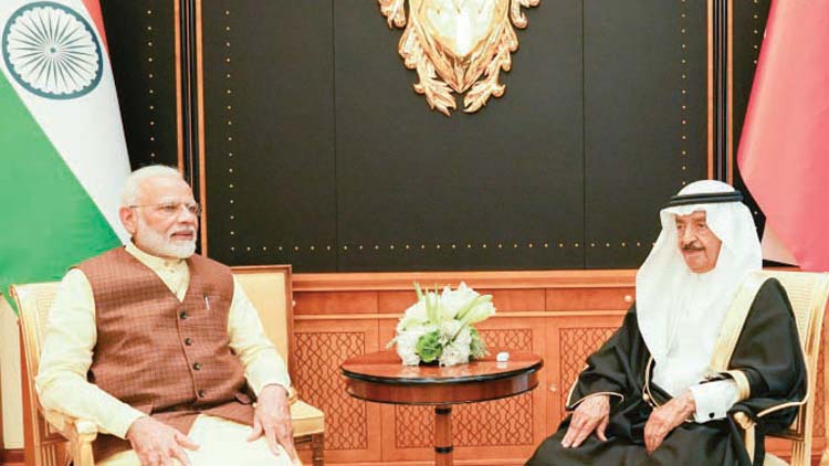 ഇന്ത്യൻ പ്രധാനമന്ത്രിക്ക്​ ഉജ്ജ്വല വരവേൽപ്