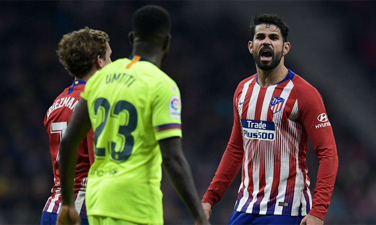 ഡെം​ബ​ലെ രക്ഷകനായി; അത്​ലറ്റിക്കോ-ബാഴ്​സ മത്സരം സമനിലയിൽ