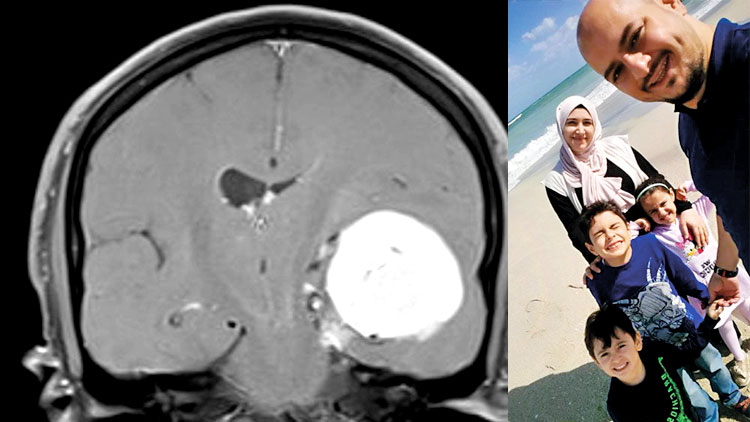 ത​ല​യി​ൽ​നി​ന്ന്​ പ​ന്തി​െ​ൻ​റ വ​ലി​പ്പ​മു​ള്ള മു​ഴ നീ​ക്കി