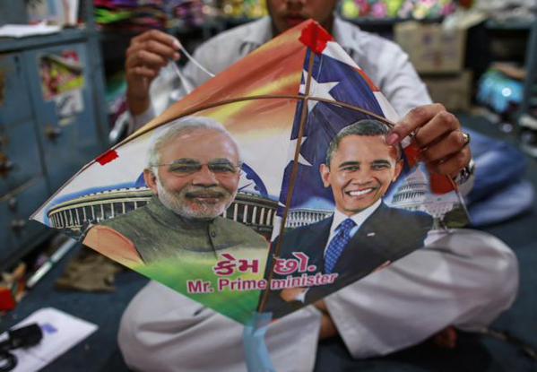 ഡല്‍ഹിയുടെ ആകാശത്ത് പാറിനടക്കാന്‍ മോദിയും ഒബാമയും