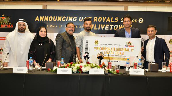 വിരാട് കോഹ്‌ലി ഇനി ടെന്നിസ് ടീം ഉടമ