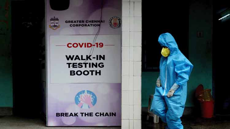 കോവിഡ്19: തമിഴ്നാട്ടിൽ രോഗബാധിതരുടെ എണ്ണം രണ്ട് ലക്ഷം കവിഞ്ഞു കോവിഡ്19: തമിഴ്നാട്ടിൽ രോഗബാധിതരുടെ എണ്ണം രണ്ട് ലക്ഷം കവിഞ്ഞു