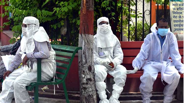 കോവിഡിൽ രാജ്യം പതറുന്നു; ഒറ്റദിവസം രോഗബാധിതർ 11,458