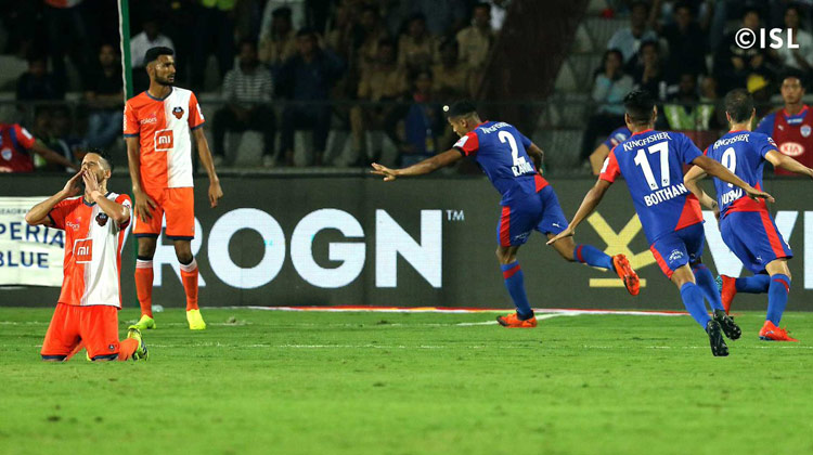 എക്സ്ട്രാ ടൈമിലെ ഗോൾ; െഎ.എസ്.എല്ലിൽ ബെംഗളൂരു ജേതാക്കൾ എക്സ്ട്രാ ടൈമിലെ ഗോൾ; െഎ.എസ്.എല്ലിൽ ബെംഗളൂരു ജേതാക്കൾ