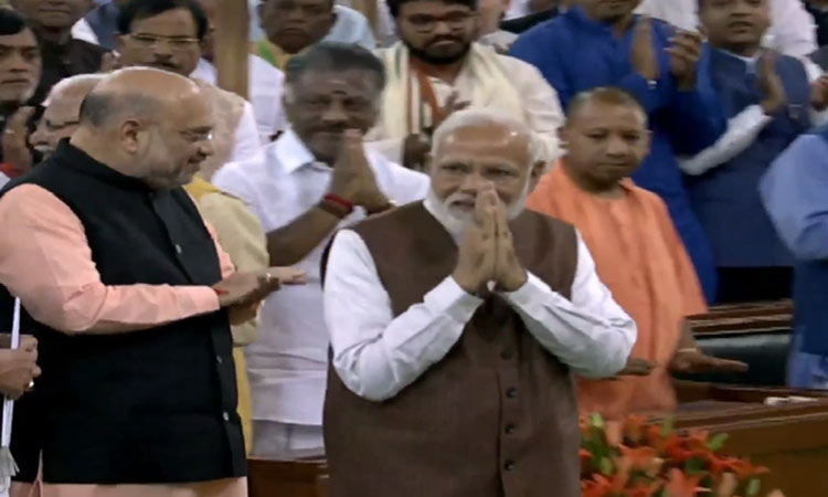 മോദിയെ നിർദേശിച്ചത്​ അമിത്​ ഷാ; അനുമോദനവുമായി അദ്വാനി, ജോഷി