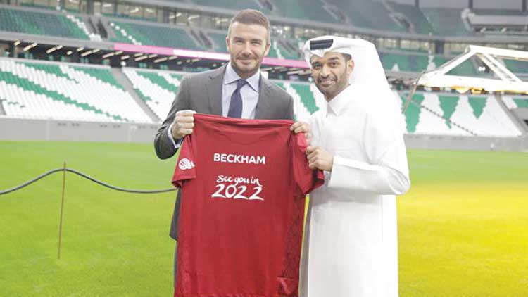 ഖത്തർ ലോകകപ്പ്​ ഒരുക്കത്തിൽ അതിശയവുമായി​ ബെക്കാം