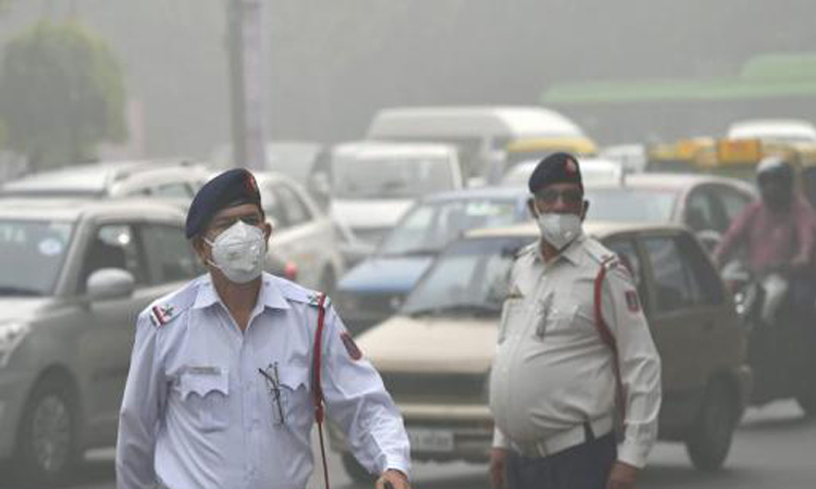 Delhi-pollution-police