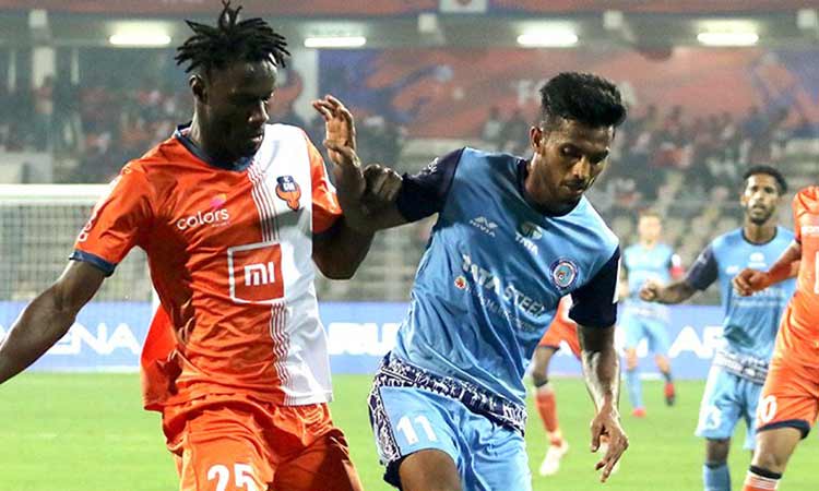 െഎ.എസ്​.എൽ: ഗോവ – ജാംഷഡ്​പുർ മത്സരം ഗോൾരഹിത സമനിലയിൽ