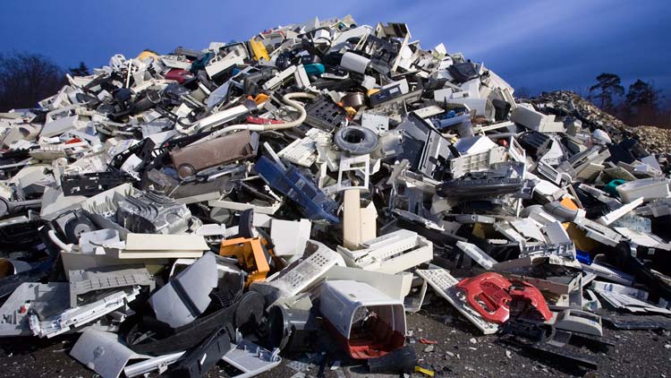 മൂന്ന് വർഷം കൊണ്ട് രാജ്യത്ത്​ 25 ലക്ഷം ടൺ ഇ -മാലിന്യം