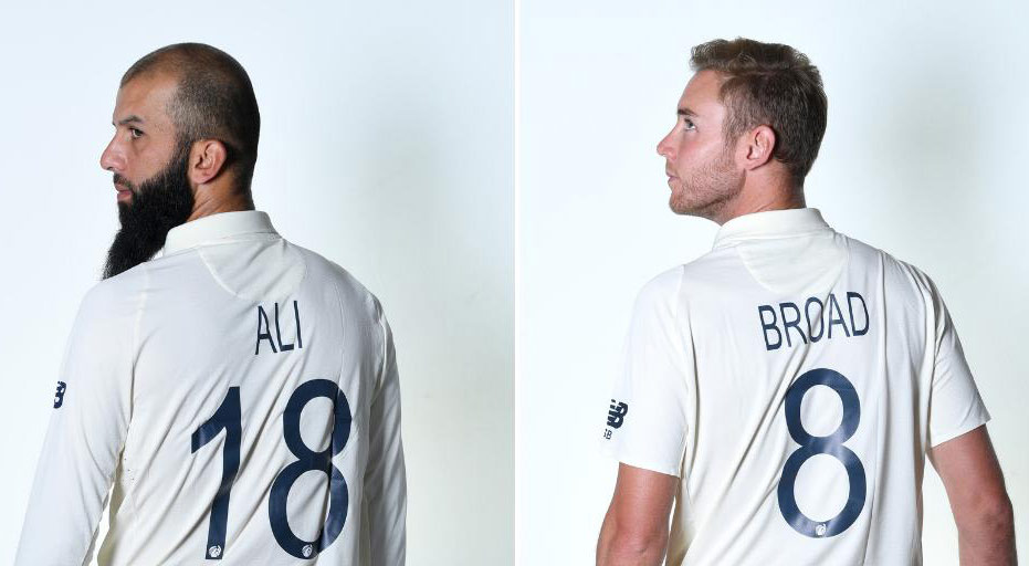 ടെസ്റ്റിന് പുതിയ ജ​ഴ്​​സി; പേ​രും ന​മ്പ​റു​മാ​യി ഇം​ഗ്ല​ണ്ട്​ വരുന്നു