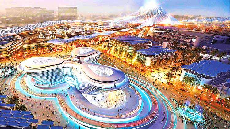 ദു​ബൈ എ​ക്സ്പോ 2020 2021 ഒ​ക്ടോ​ബ​ർ അ​ല്ലെ​ങ്കി​ൽ 2022 മാ​ർ​ച്ച്