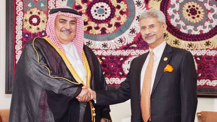 ഇന്ത്യൻ, ബഹ്​റൈൻ വിദേശകാര്യമന്ത്രിമാർ കൂടിക്കാഴ്​ച നടത്തി