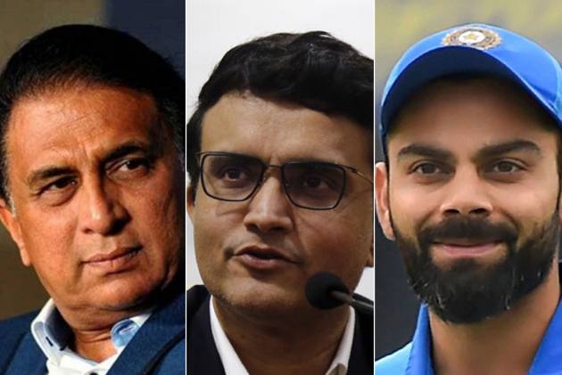 എ​ല്ലാം ദാ​ദ​യെ​ന്ന്​  കോ​ഹ്​​ലി; ച​രി​ത്രം  പ​ഠി​പ്പി​ച്ച്​ ഗ​വാ​സ്​​ക​ർ