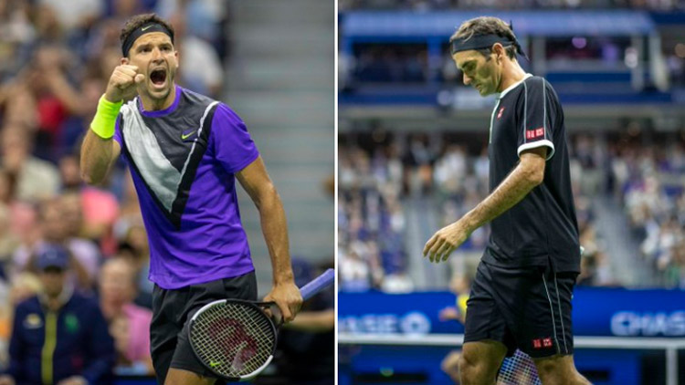 യു. എസ് ഓപ്പൺ: ദിമിത്രേവിനോട് പരാജയപ്പെട്ട് റോജർ ഫെഡറർ പുറത്ത്