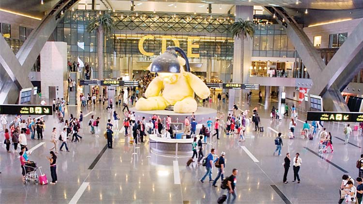 പു​ര​സ്​​കാ​ര നി​റ​വി​ൽ വീ​ണ്ടും  ഹ​മ​ദ്​ വി​മാ​ന​ത്താ​വ​ളം