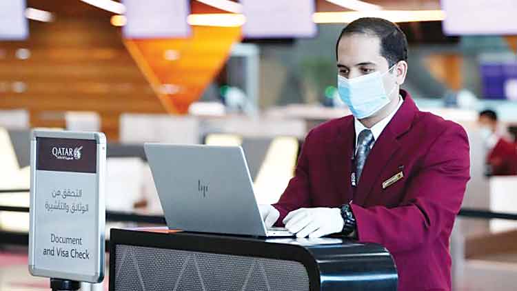 ഹമദിൽ 80 ശതമാനം യാത്രക്കാർ കുറഞ്ഞു