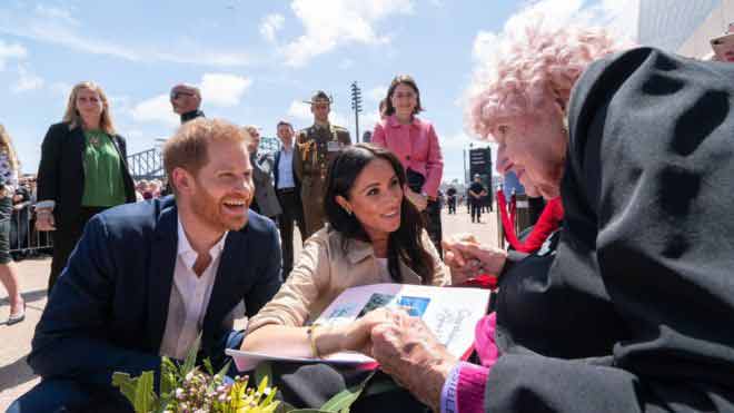 ഹാ​രി​ രാ​ജ​കു​മാ​ര​െൻറ  ആ​രാ​ധി​ക​യാ​യ ആ​സ്​​ട്രേ​ലി​യ​ൻ മു​ത്ത​ശ്ശി അ​ന്ത​രി​ച്ചു