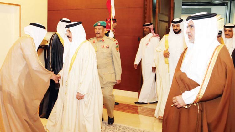 ഹമദ്​ രാജാവ്​ സൗദി സന്ദർശനത്തിനുശേഷം മടങ്ങിയെത്തി