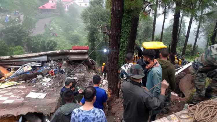 Soldier Among 2 Dead in Himachal Building Collapse, Rescue Op Underway as Several Remain Trapped