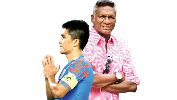 നേ​ര​​ത്തേ വി​ര​മി​ച്ച​ത്​ എ​െൻറ നി​ർ​ഭാ​ഗ്യം –ഛേത്രി​യോ​ട്​ വി​ജ​യ​ൻ