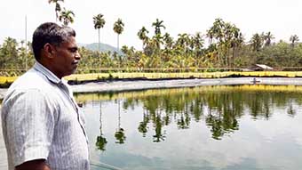 മലമുകളിൽ മത്സ്യകൃഷിയുമായി ജോസഫ്​