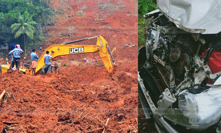 ഐ.ആർ.ഡബ്ല്യൂ പ്രവർത്തകരുടെ വാഹനം അപകടത്തിൽ പെട്ടു; ആറ് പേർക്ക് പരിക്ക്