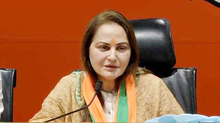 ജയപ്രദക്കെതിരെ ലൈംഗിക ചുവയുള്ള പരാമർശം; എസ്.പി നേതാവ് വെട്ടിൽ