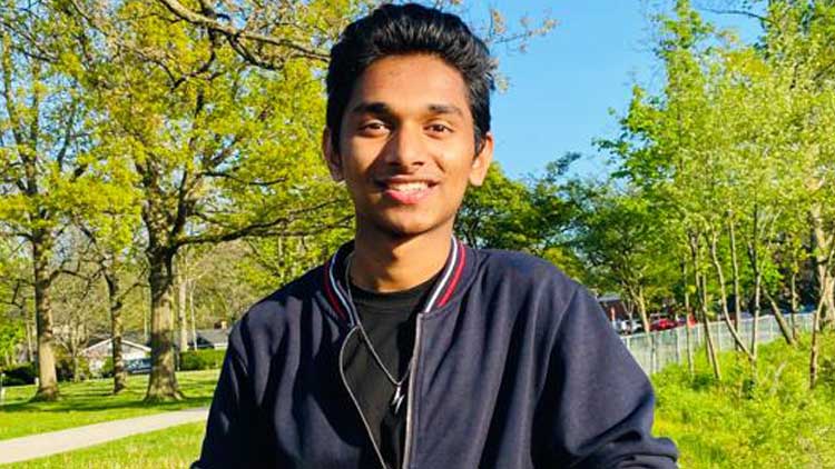 ജിദ്ദ ഇന്ത്യൻ സ്കൂൾ പൂർവവിദ്യാർത്ഥി കാനഡയിൽ കോളേജ്‌ യൂനിയൻ സെക്രട്ടറി