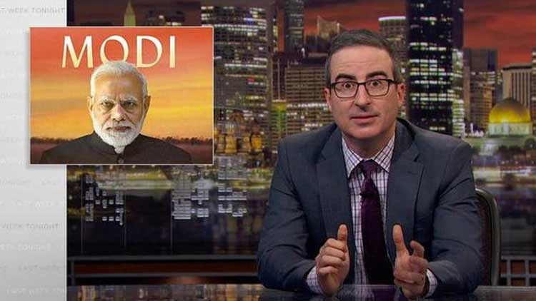 മോദിയെ വിമർശിച്ചു; ജോൺ ഒലിവർ ഷോയുടെ എപ്പിസോഡ്​ ഹോട്ട്​സ്​റ്റാർ ഇന്ത്യയിൽ വിലക്കി