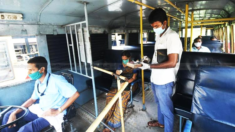 സംസ്​ഥാനത്ത്​ കെ.എസ്​.ആർ.ടി.സി ബസുകൾ സർവീസ്​ തുടങ്ങി