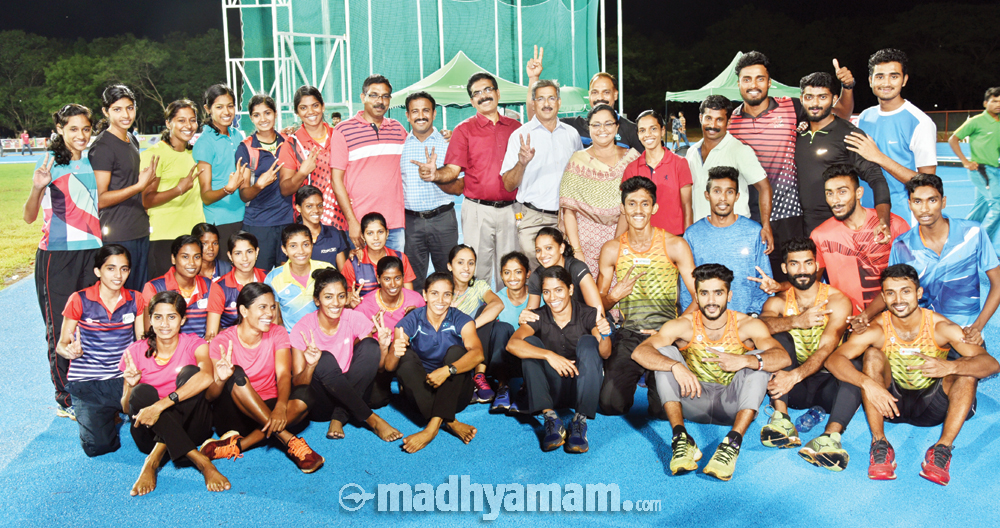 ദേ​ശീ​യ അ​ന്ത​ർ സം​സ്​​ഥാ​ന അ​ത്​​ല​റ്റി​ക്​​സ്​: കേ​ര​ള​ത്തി​ന്​ ഒാ​വ​റോ​ൾ കി​രീ​ടം