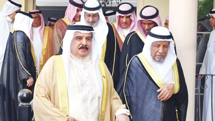 മുബാറക്​ അന്നു​െഎമിയുടെ വേർപാട്​: ഹമദ് രാജാവ് കുടുംബം സന്ദർശിച്ചു