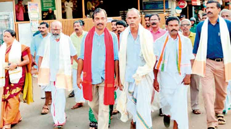 സഹകരണ സൊസൈറ്റി തെരഞ്ഞെടുപ്പിൽ ബി.ജെ.പി–കോണ്‍ഗ്രസ് മുന്നണി തോറ്റു