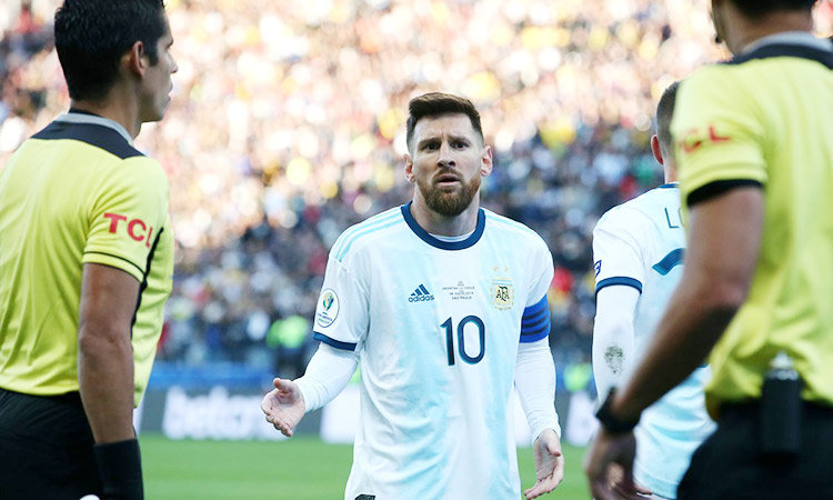 വിവാദ പരാമർശം: മെസ്സിക്ക് രണ്ടു വർഷം വിലക്കിന് സാധ്യത