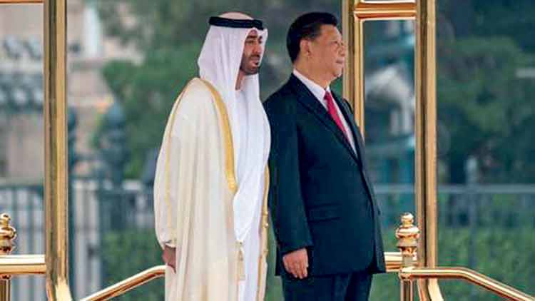 യു.​എ.​ഇ - ​ചൈ​ന ഭാ​യി ഭാ​യി