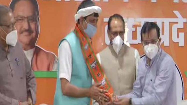 മധ്യപ്രദേശിൽ ഒരു കോൺഗ്രസ് എം.എൽ.എകൂടി ബി.ജെ.പിയിൽ