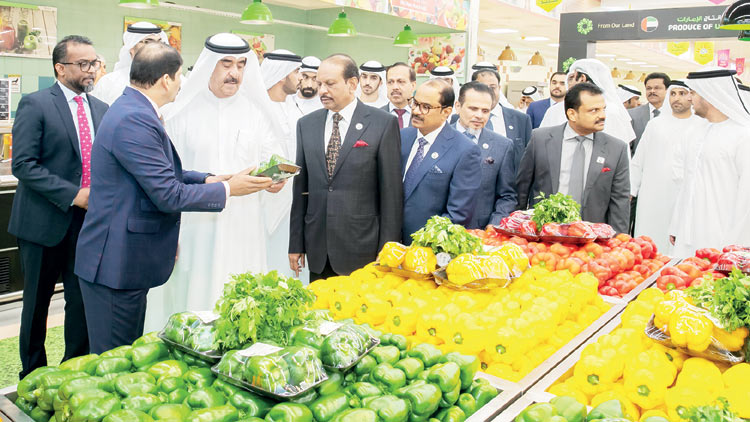 ഉമ്മുൽഖുവൈൻ ഭരണാധികാരി  മാൾ ഒാഫ്​ യു.എ.ക്യൂ ഉദ്​ഘാടനം ചെയ്​തു