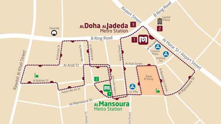 ദോഹ മെട്രോ ഗ്രീൻ ലൈനിൽ പുതിയ മെട്രോലിങ്ക് ബസ്​ റൂട്ട്