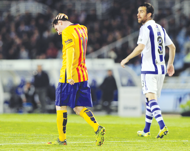 വീണ്ടും തോറ്റ് ബാഴ്സ