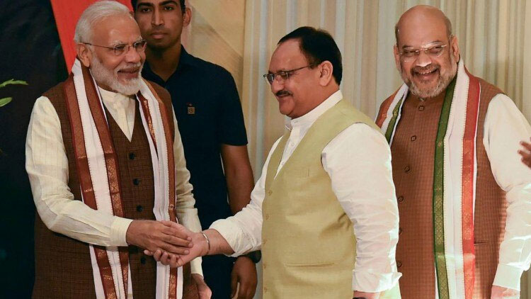 ജെ.പി നദ്ദ ബി.ജെ.പി ദേശീയ അധ്യക്ഷൻ