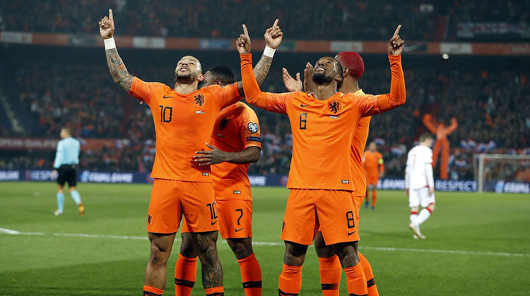 യൂ​റോ ക​പ്പ്​ യോ​ഗ്യ​ത മ​ത്സ​രം: കു​തി​പ്പ്​ തു​ട​ങ്ങി നെ​ത​ർ​ല​ൻ​ഡ്​​സ്, ബെ​ൽ​ജി​യം