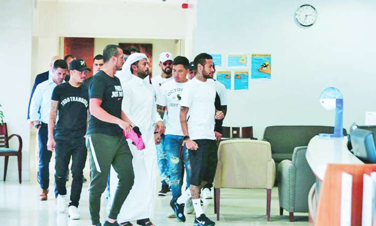 നെ​യ്​​മ​ർ വീണ്ടും ദോ​ഹ​യി​ൽ