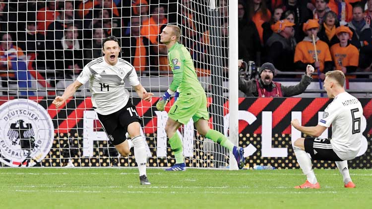 നെ​ത​ർ​ല​ൻ​ഡ്​​സി​നെ വീ​ഴ്​​ത്തി ജ​ർ​മ​നി (3-2); ബെ​ൽ​ജി​യ​ത്തി​ന്​ ജ​യം, ​ക്രൊ​യേ​ഷ്യ​ക്ക്​ തോ​ൽ​വി