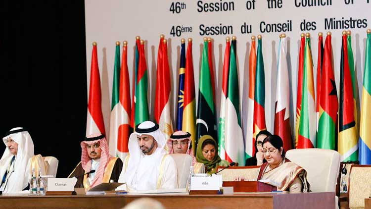 ഫ​ല​സ്​​തീ​ൻ ജ​ന​ത​ക്ക്​ വേ​ണ്ടി  ശ​ബ്​​ദി​ച്ച്​ ഒ.​െ​എ.​സി സ​മ്മേ​ള​നം